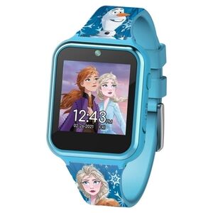 Disney Frozen II NIB Kids Blue Touch Screen Interactive Smart Watch 42mm Ages 6+